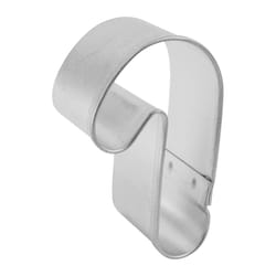 R&M International Corp International Corp 1 in. W X 2 in. L Mini Candy Cane Cookie Cutter Silver 1 p