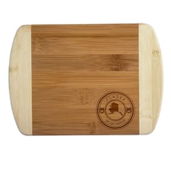 Totally Bamboo State Stamp 8 in. L X 5.75 in. W X 0.5 in. Bamboo Cutting Board