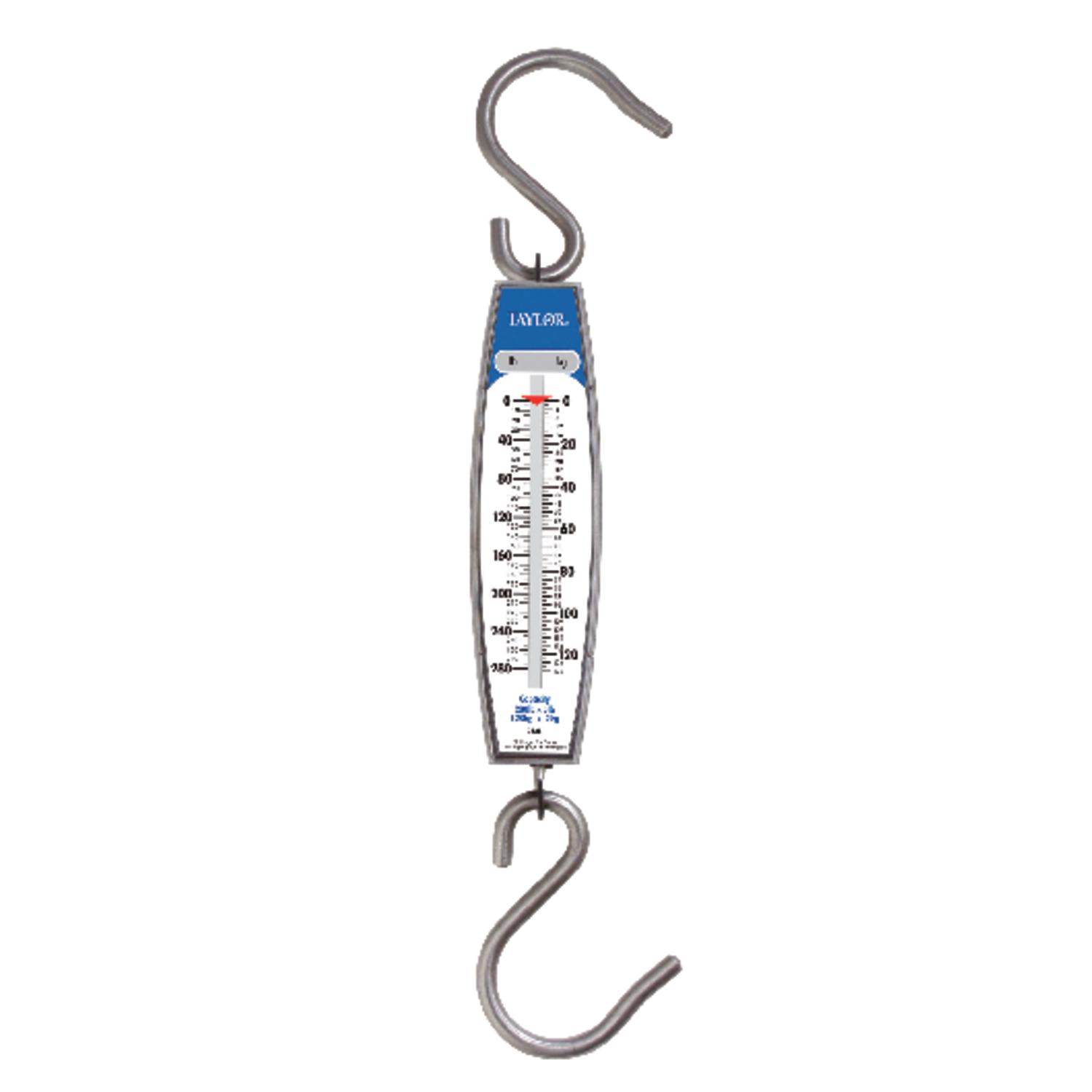 Taylor White Analog Hanging Scale 280 lb Sansujyuku sansujyuku.com