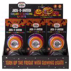 Spooky Lights Jack O Lantern Pumpkin Accessory 1 pk