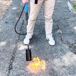 Flame King 13 ft. L X 3 in. W Heavy Duty Torch 1 pc Propane