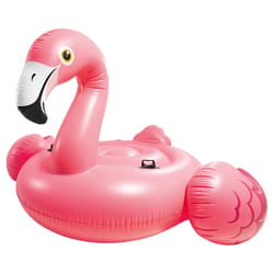 Intex Pink Vinyl Inflatable Mega Flamingo Island Pool Float