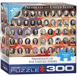Eurographics Presidents of The United States Jigsaw Puzzles Multicolored 300 pc