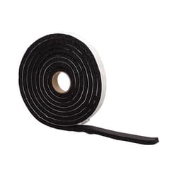 M-D Black Rubber Weather Stripping Tape For Auto and Marine 10 ft. L X 1/4 in.