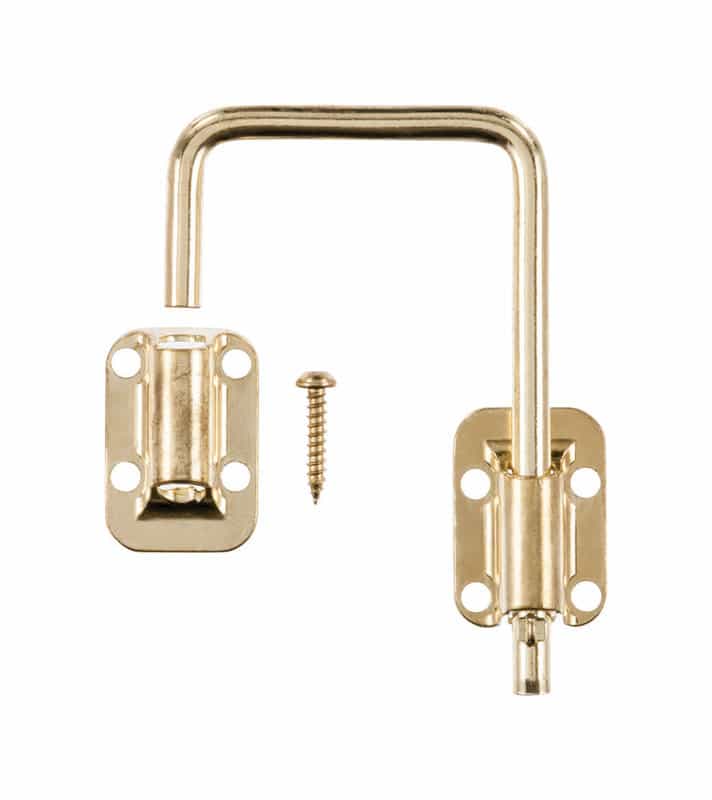 Ace Bright Brass Brass Indoor Sliding Door Latch Ace Hardware