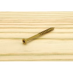 Starborn Deckfast No. 9 X 2-1/2 in. L Tan Star Flat Head Deck Screws 250 pk