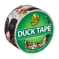 Duck 1.88 in. W X 10 yd L Multicolored Puppies Duct Tape