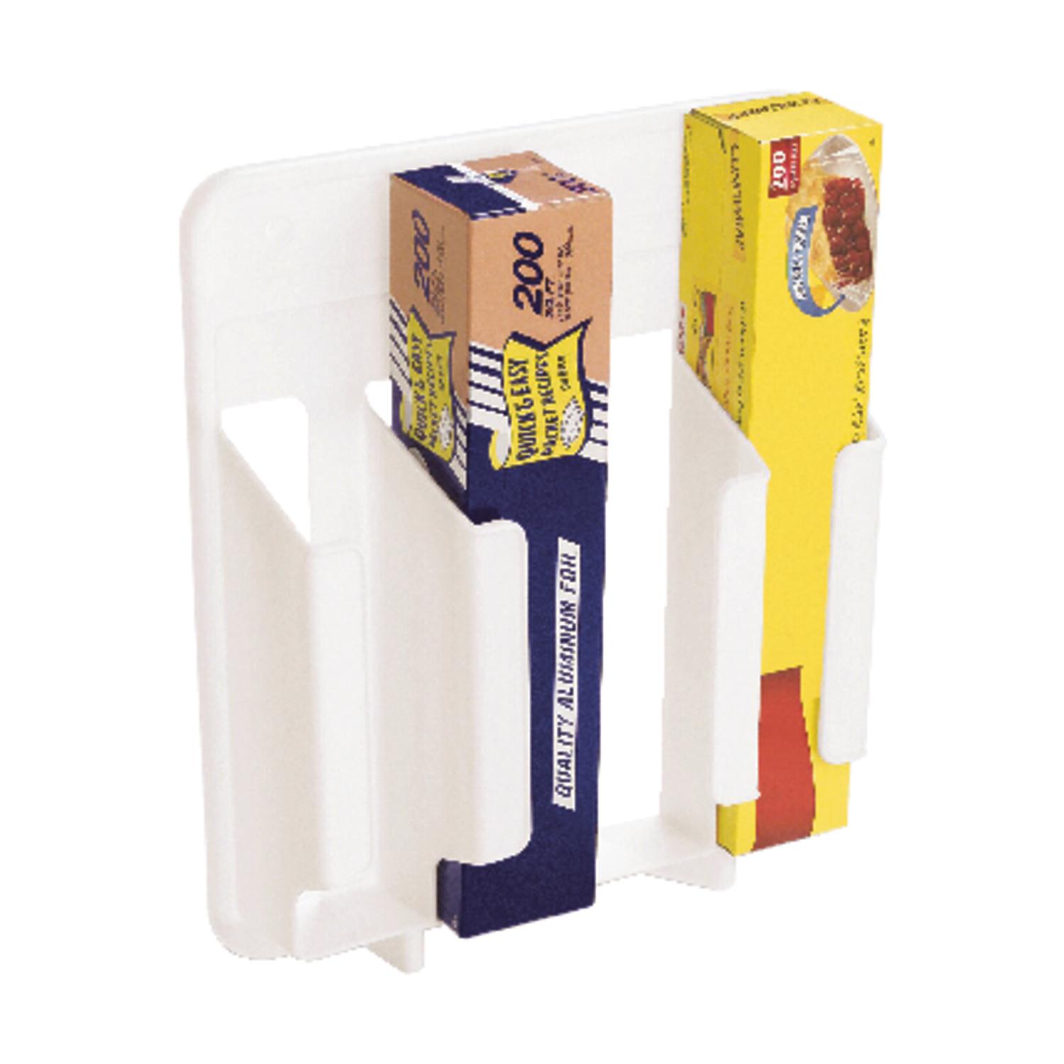 UPC 071691231011 product image for Rubbermaid(r) Bag & Kitchen Wrap Organizer (2310-RD WHT) | upcitemdb.com