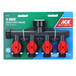 Ace Plastic Threaded Male Garden Hose Manifold