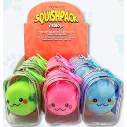 Nys Life Squishpack Axolotl Hanger Clip 1 pk