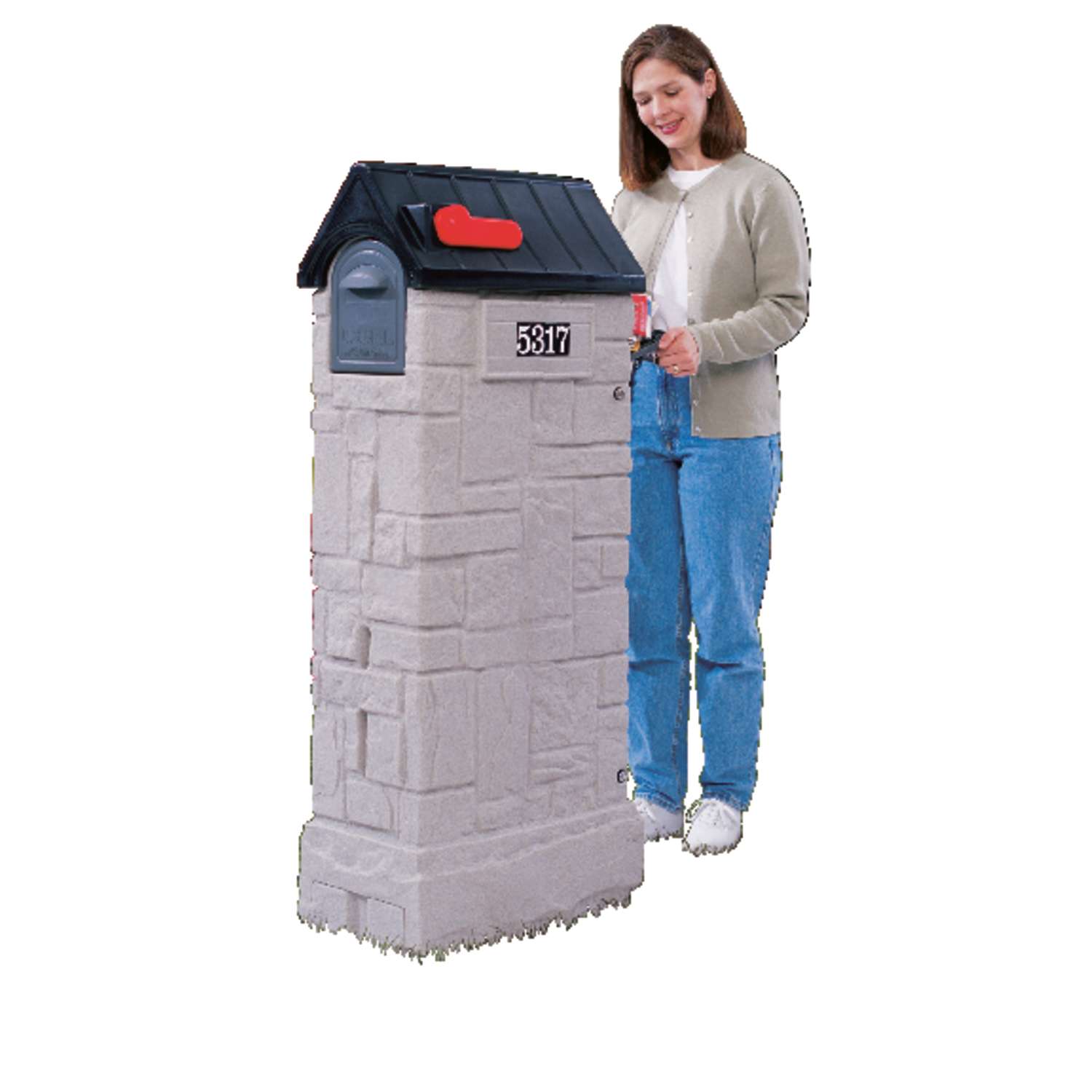 Step 2 Home Polypropylene Gray Mailbox Ace Hardware