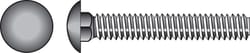Hillman 3/8 in. X 8 in. L Hot Dipped Galvanized Steel Carriage Bolt 50 pk