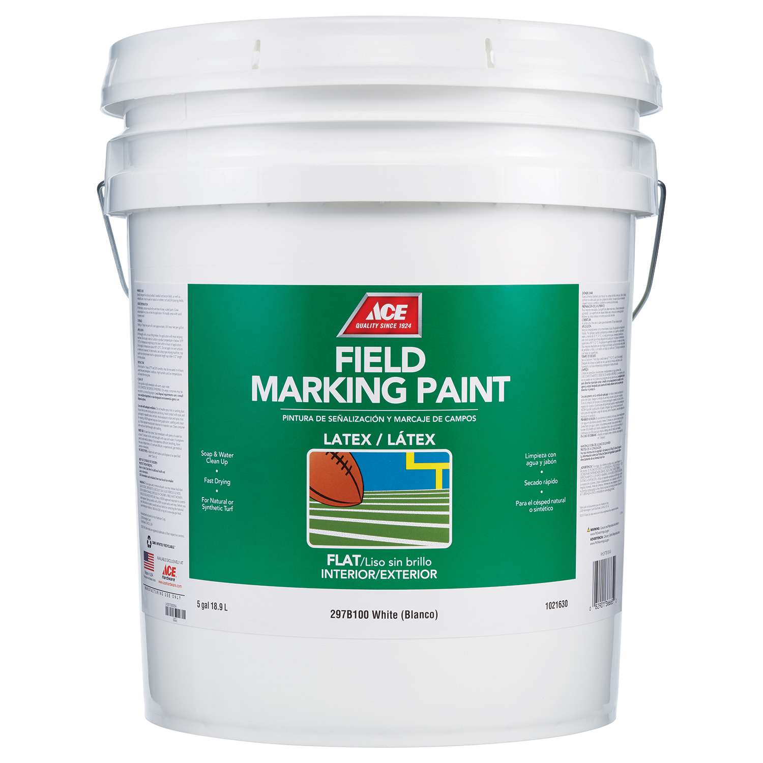 Ace White Field Marking Paint 5 gal Ace Hardware