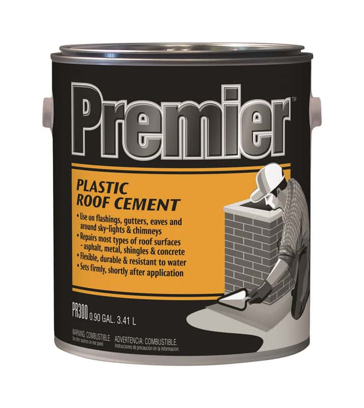 Premier Black Asphalt Roof Cement 0.9 gal Ace Hardware