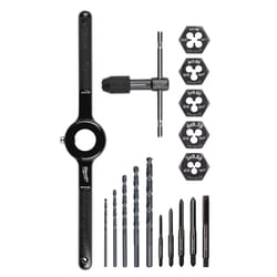 Milwaukee Hex Lok Metric Tap and Die Set 17 pc