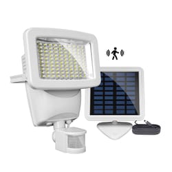 Classy Caps White Solar Powered LED Security Light 1 pk