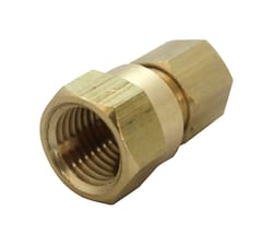 JMF Company 1/4 in. Compression 1/8 in. D FPT Brass Connector