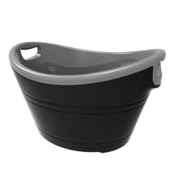Igloo Party Bucket Black/Silver 20 qt Party Tub