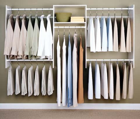 Hanging Closet Organizers with Drawers and Storage Shelves, Great Clothes  Organizer for Closet, RV Storage, Perfect Organization f 