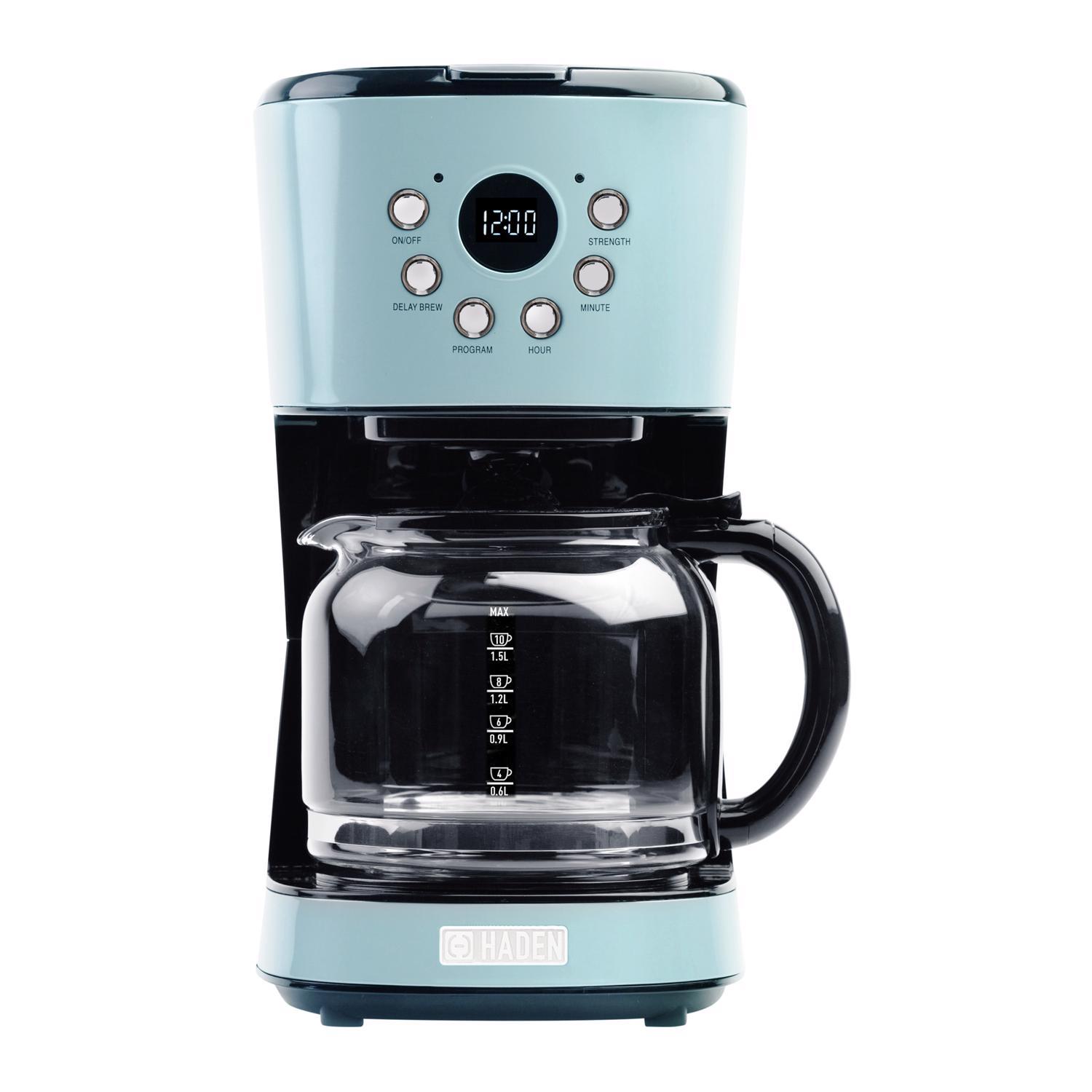 Haden 12 cups Turquoise Coffee Maker Uae Electronic uaeelectronic.com