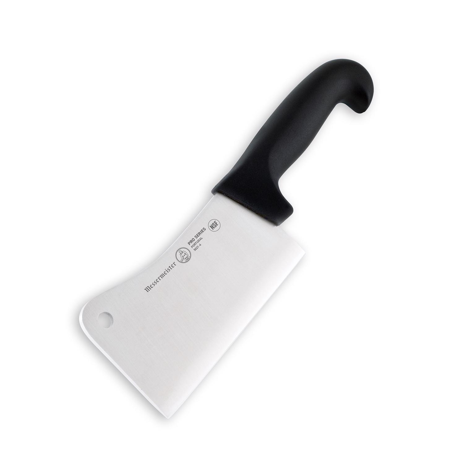 Messermeister Pro Series 3.25 in. L Stainless Steel Meat Cleaver 1 pc Uae Electronic uaeelectronic.com