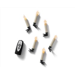 Lumineo Set of 10 Candles LED Light Set 4 in.