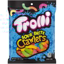 Trolli Sour Brite Crawlers Fruit Gummi Candy 5 oz