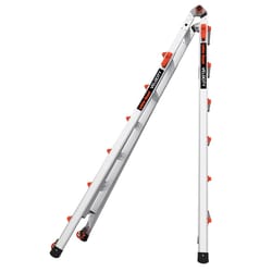 Little Giant Velocity 26 ft. H Aluminum Telescoping Multi-Position Ladder Type IA 300 lb. capacity