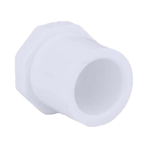 2 x 24 Fiberboard Mailing Tube with Plastic End Plugs - White (3 ply)