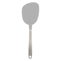 Tovolo Oyster Gray Nylon/Stainless Steel Turner