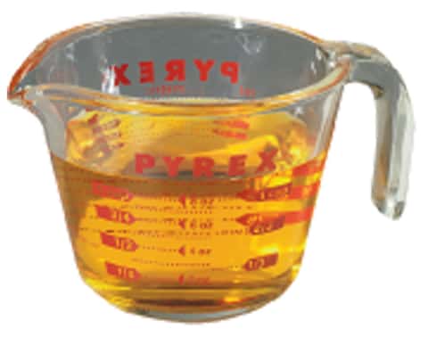 Pyrex 2 cups Glass Clear Measuring Cup