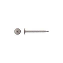 Big Timber No. 8 Sizes X 1-5/8 in. L Phillips White Fine Sharp Point Screws 131 pk