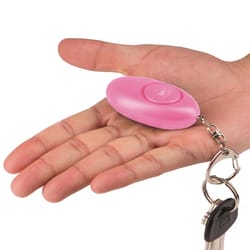 Guard Dog Personal Keychain Pink Plastic Panic Alarm