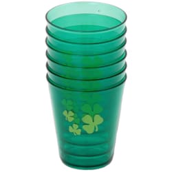 Chef Craft Green Plastic Shot glass 2 oz