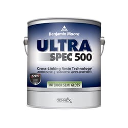 Benjamin Moore Ultra Spec 500 Semi-Gloss Base 2 Base 2 Wall and Trim Paint Interior 1 gal