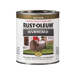 Rust-Oleum Stops Rust Hammered Gold Rush Protective Paint 1 qt