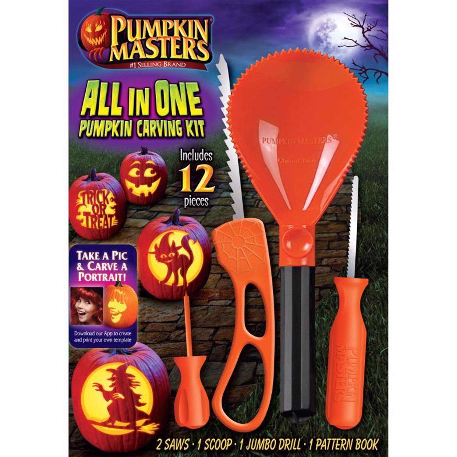 Pumpkin Masters Carving & Decorating Assortment Carving Kit 1 pk Ace Hardware
