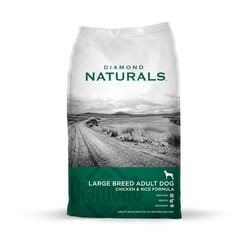 Diamond Naturals Adult Chicken and Rice Dry Dog Food Grain Free 40 lb