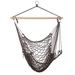 Summerfield Terrace 1 person Brown Rope Hammock Swing