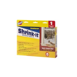 Warp's Shrink-It Clear Indoor and Outdoor Storm Window Kit 54 in. W X 84 in. L