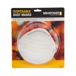 MaxPower Disposable Face Mask White 10 pc