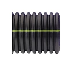 Advanced Drainage Systems 8 in. D X 20 ft. L Polyethylene Pipe 100 psi