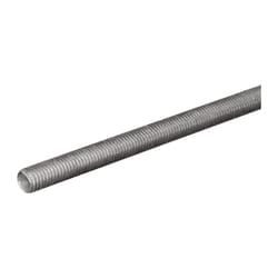 Boltmaster 1/4-20 in. D X 12 in. L Steel Threaded Rod