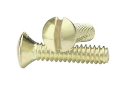 Amerelle Polished Brass Steel Wall Plate Screws 10 pk