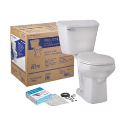 Mansfield Pro-Fit 4 ADA Compliant 1.6 gal White Round Complete Toilet