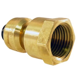 Apollo Tectite Push to Connect 1/4 in. PTC in to X 1/2 in. D FPT Brass Adapter