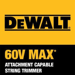 DeWalt 60V MAX DCKO266X1 17 in. 60 V Battery Blower/Trimmer Kit (Battery &amp; Charger)