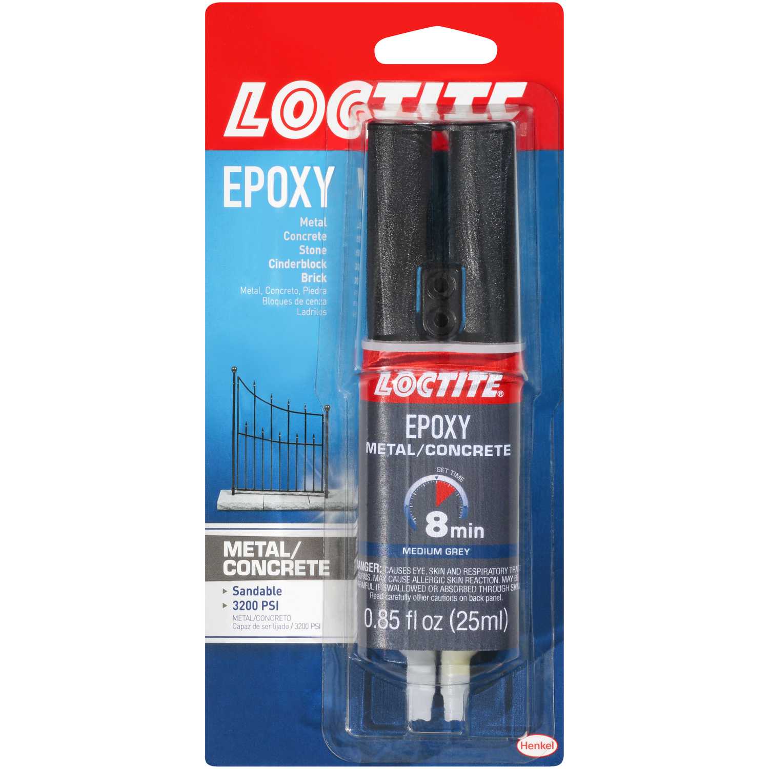 Loctite Metal/Concrete High Strength Liquid Epoxy 0.85 oz ...