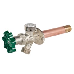 Prier 1/2 in. MPT in. X 1/2 in. Sweat Anti-Siphon Brass Freezeless Wall Hydrant