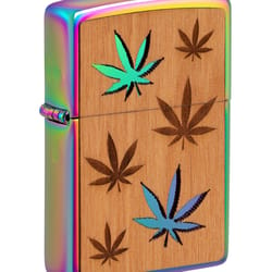 Zippo Multicolored Woodchuck Leaves Lighter 1 pk